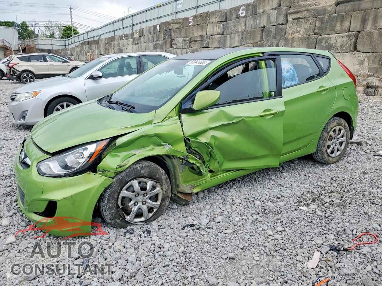 HYUNDAI ACCENT 2012 - KMHCT5AEXCU040543