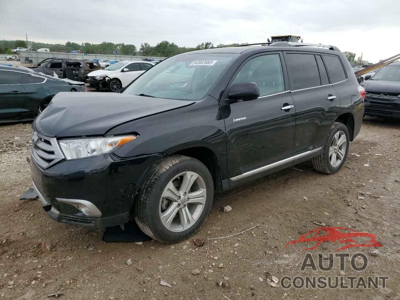 TOYOTA HIGHLANDER 2013 - 5TDDK3EH2DS278803