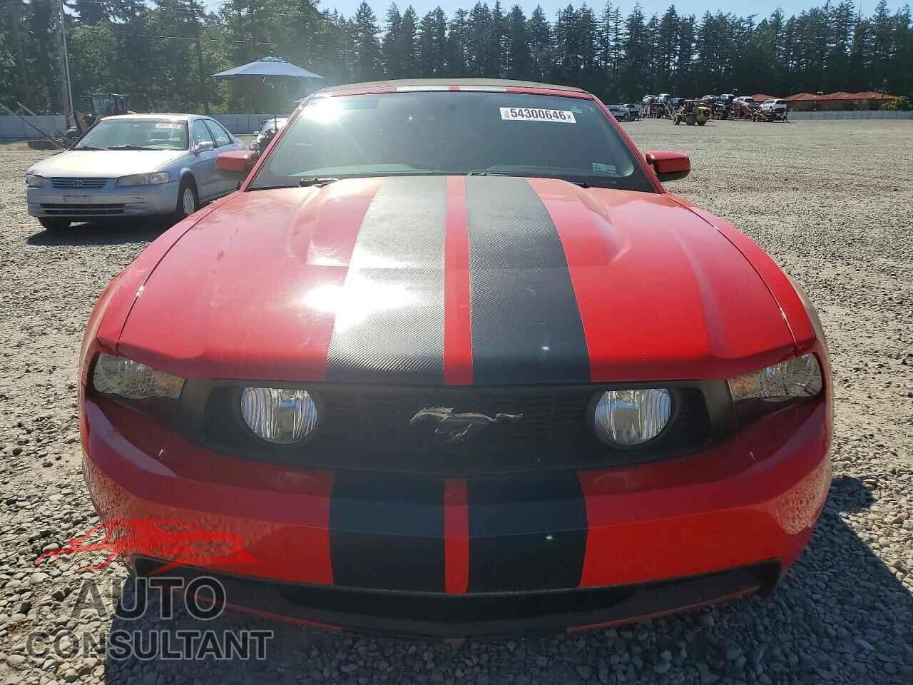 FORD MUSTANG 2012 - 1ZVBP8FF1C5218919