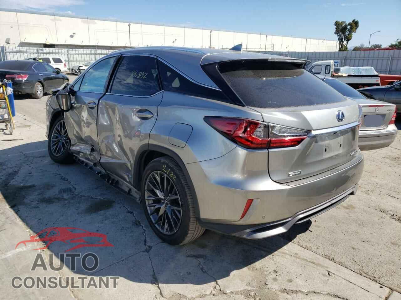 LEXUS RX450 2017 - 2T2BGMCA4HC019227