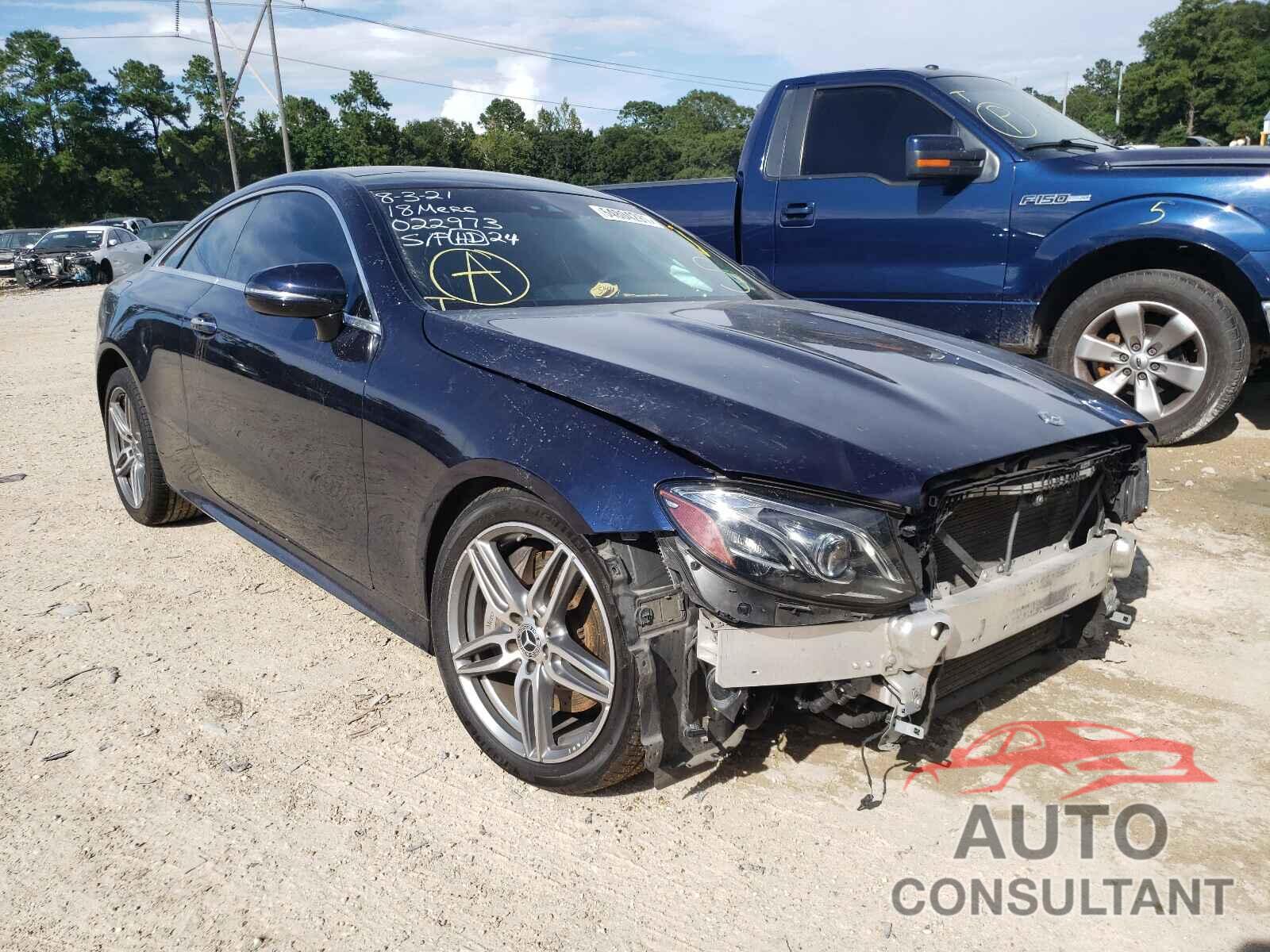 MERCEDES-BENZ E-CLASS 2018 - WDD1J6FB4JF022973