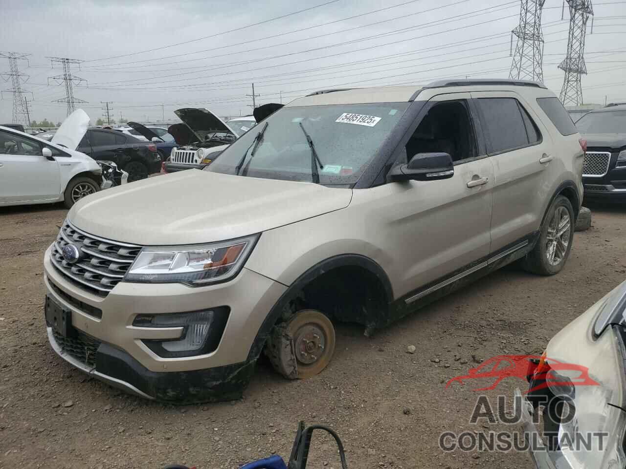 FORD EXPLORER 2017 - 1FM5K8D88HGC64483