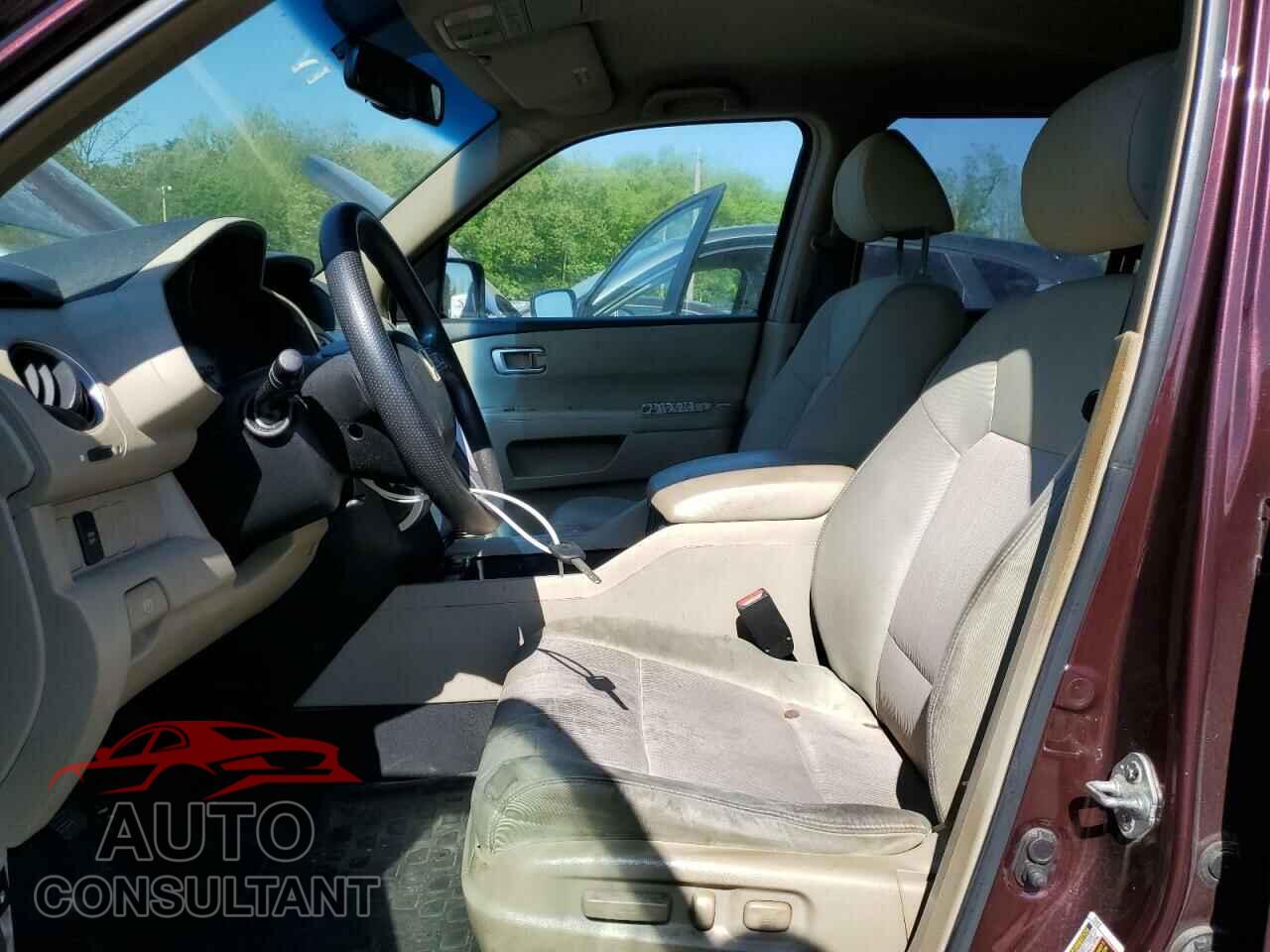 HONDA PILOT 2009 - 5FNYF48439B019642