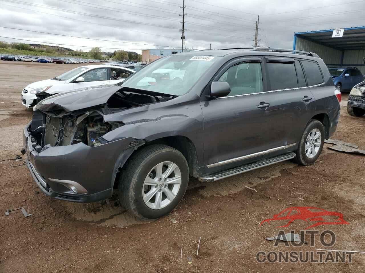 TOYOTA HIGHLANDER 2012 - 5TDBK3EH1CS109801