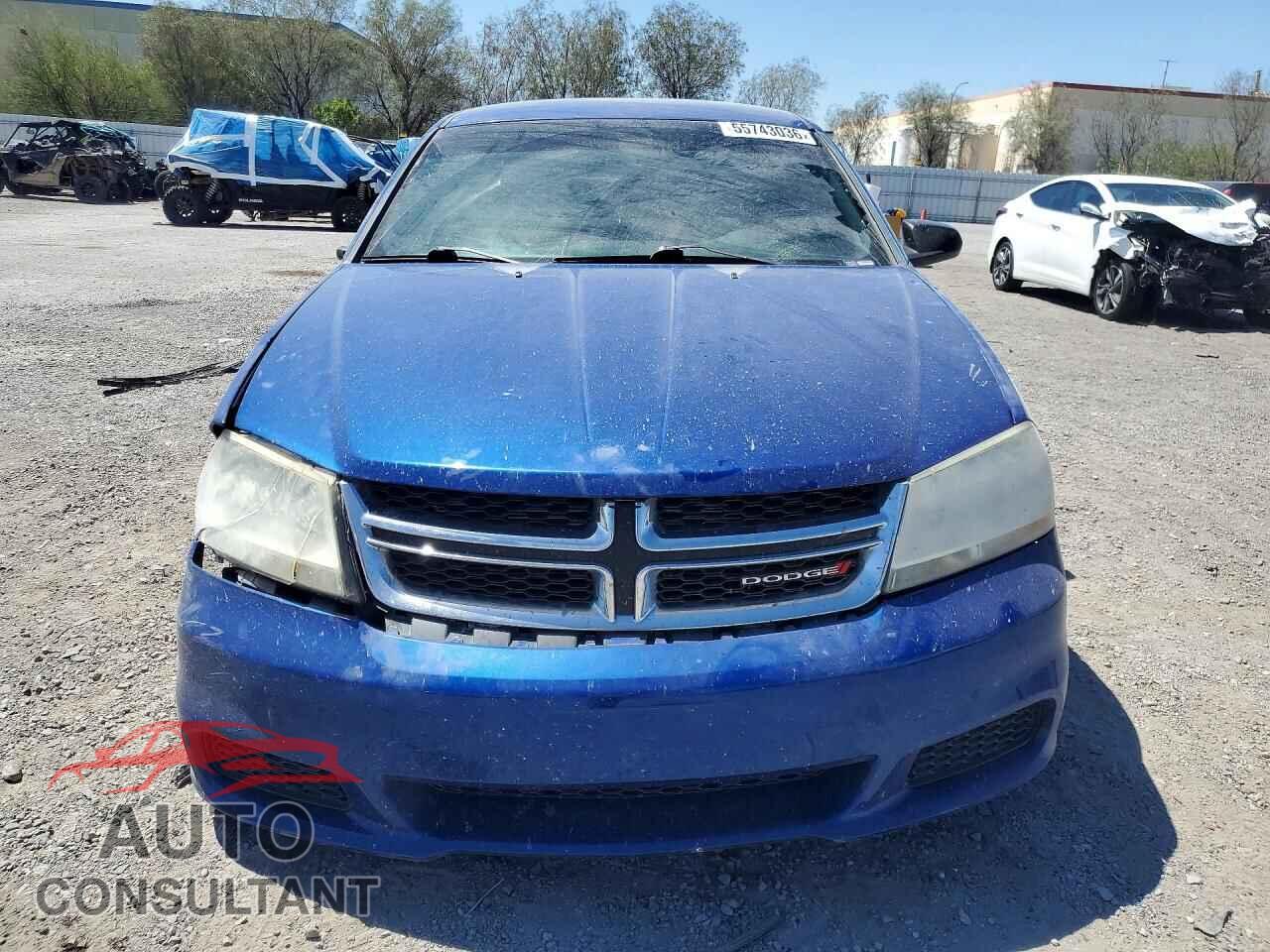 DODGE AVENGER 2014 - 1C3CDZAG2EN182686