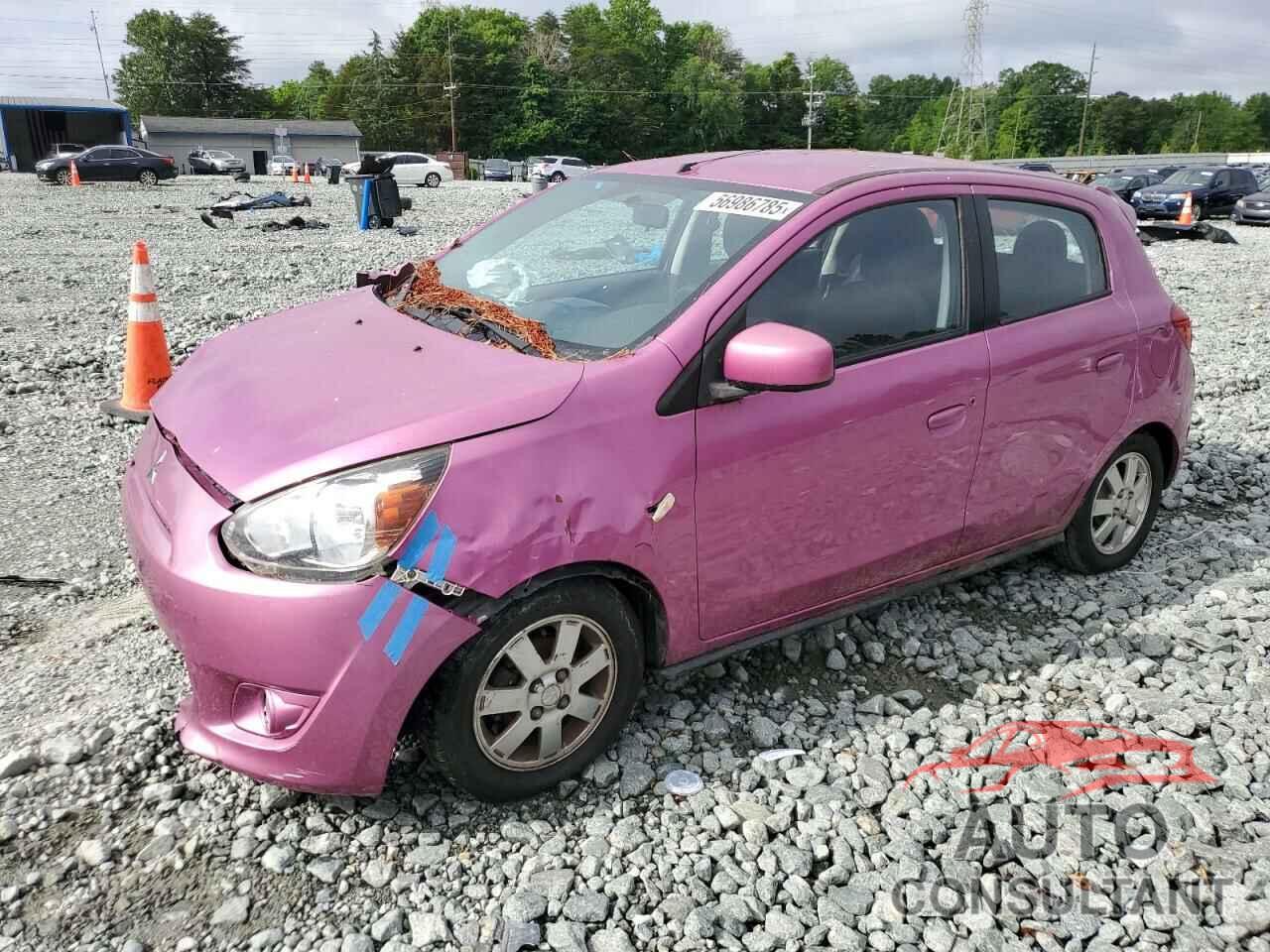 MITSUBISHI MIRAGE 2014 - ML32A4HJ5EH014093