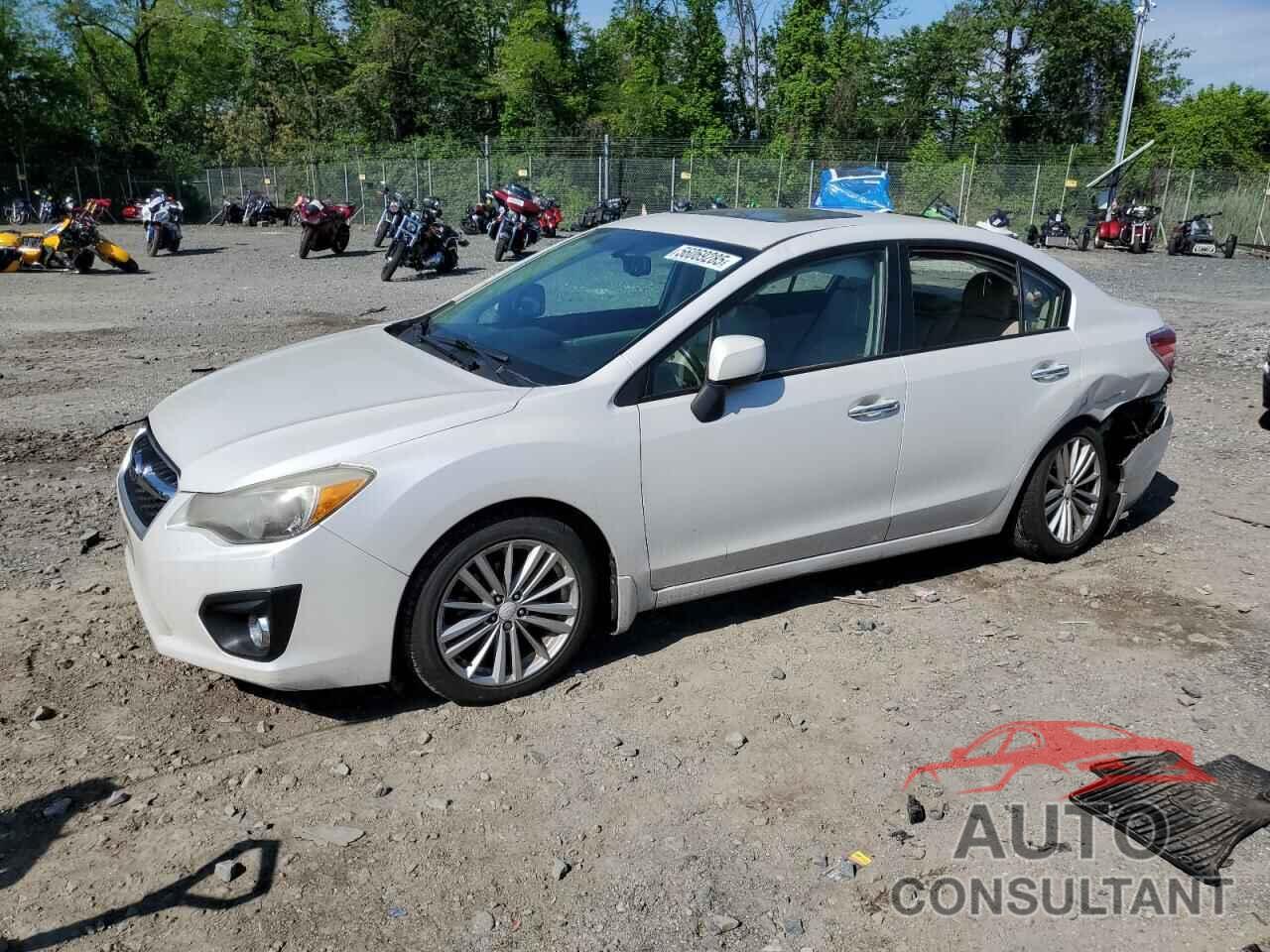 SUBARU IMPREZA 2012 - JF1GJAG63CH008858