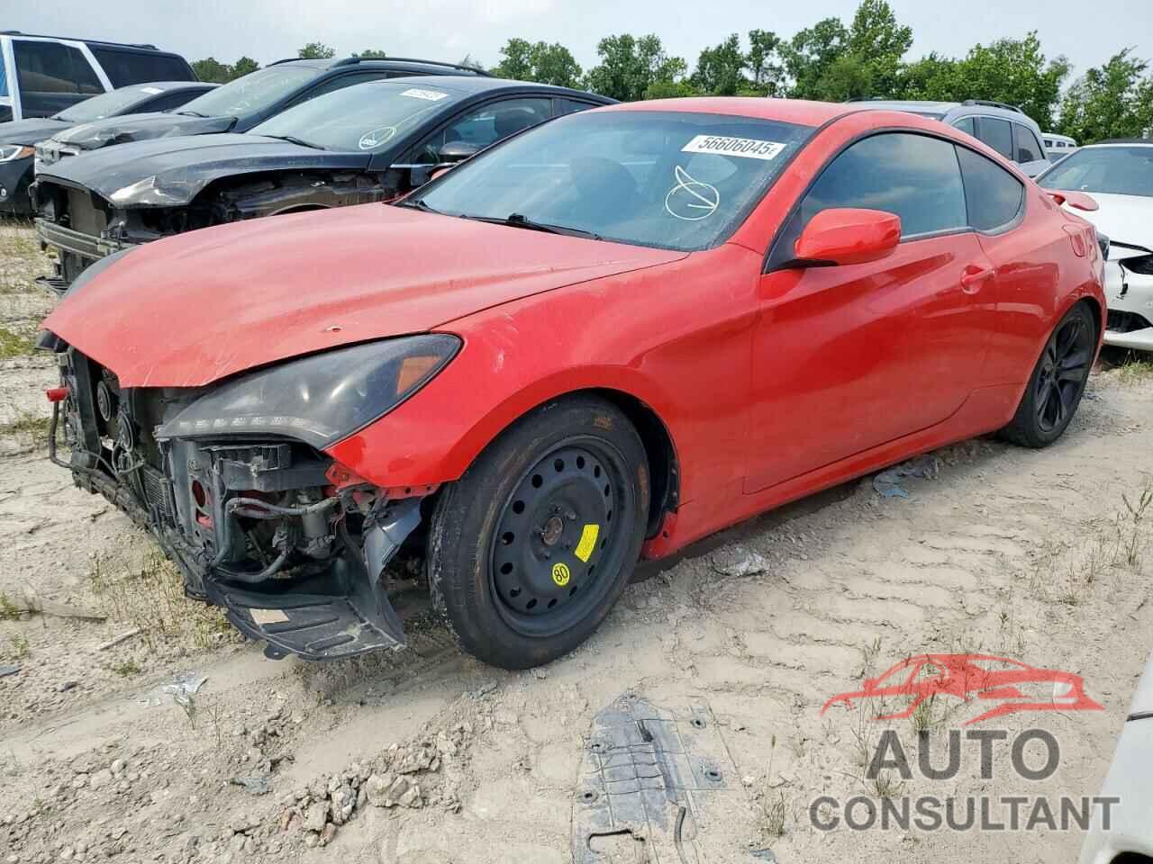 HYUNDAI GENESIS 2010 - KMHHT6KD8AU024453