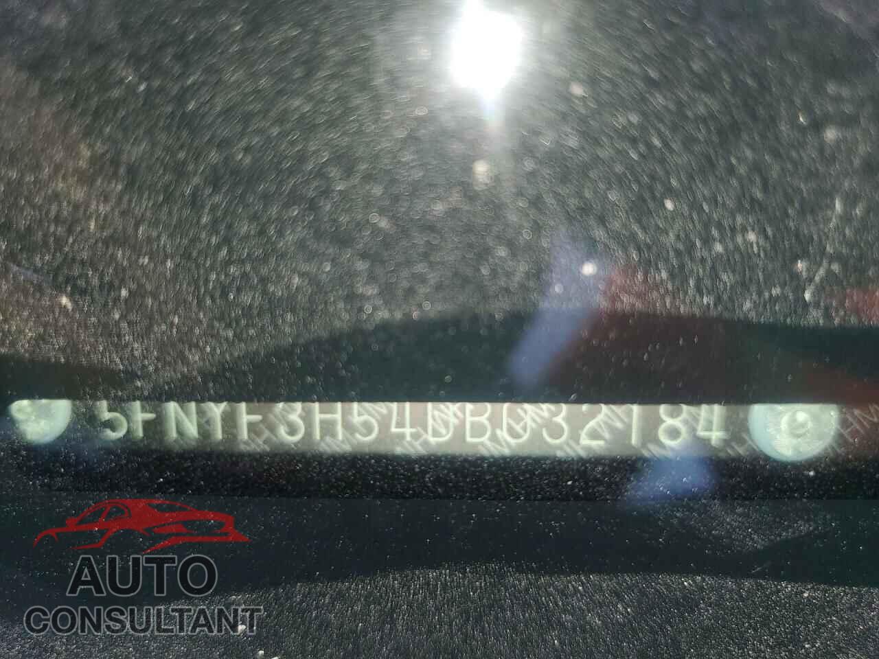 HONDA PILOT 2013 - 5FNYF3H54DB032184