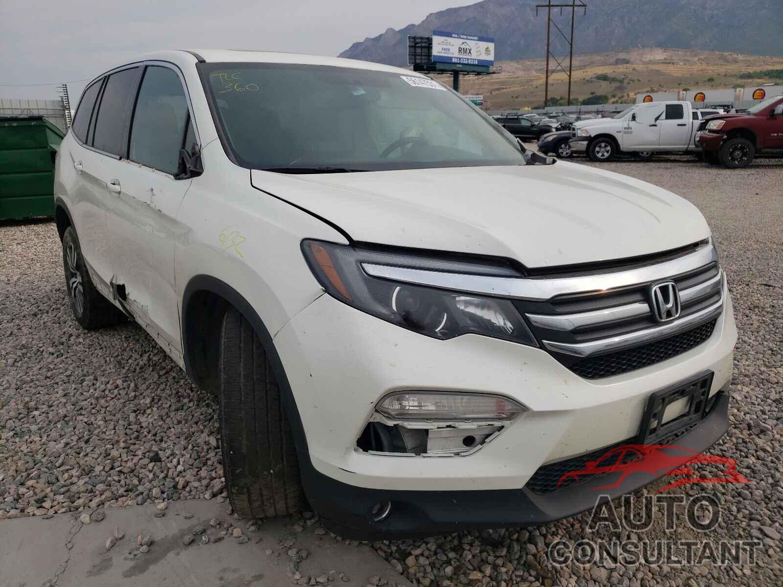 HONDA PILOT 2016 - 5FNYF6H57GB013344