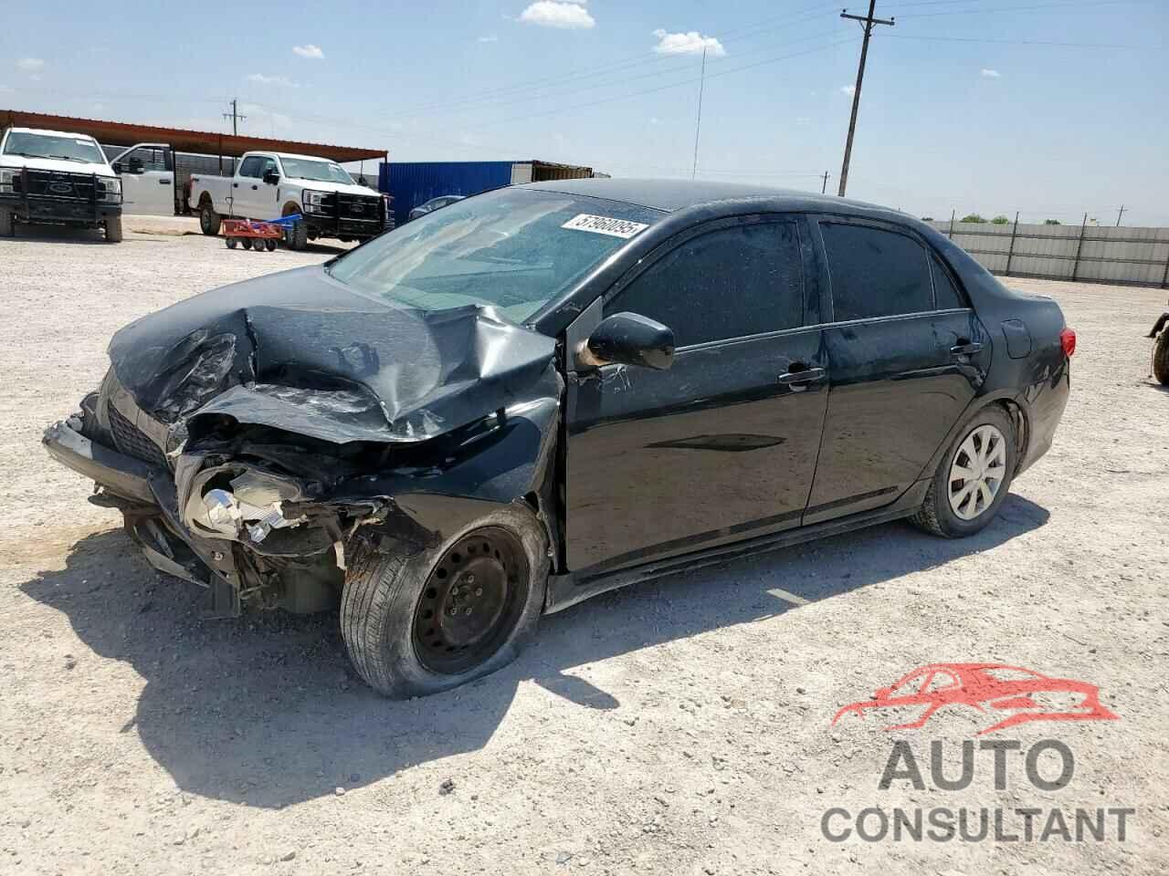 TOYOTA COROLLA 2009 - JTDBL40E99J020614
