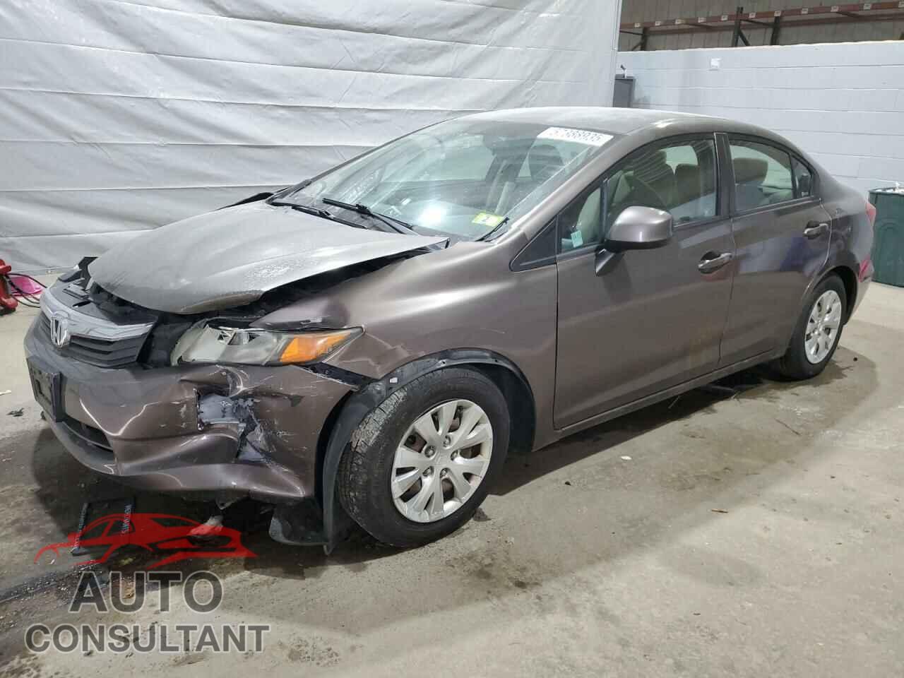 HONDA CIVIC 2012 - 2HGFB2F5XCH588526