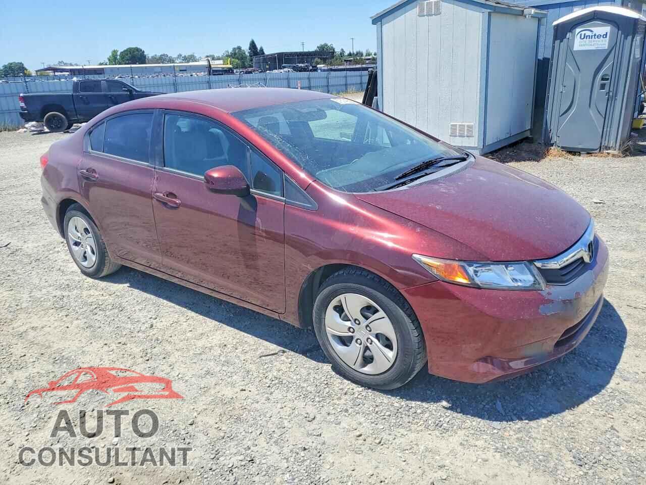 HONDA CIVIC 2012 - 2HGFB2E55CH553524
