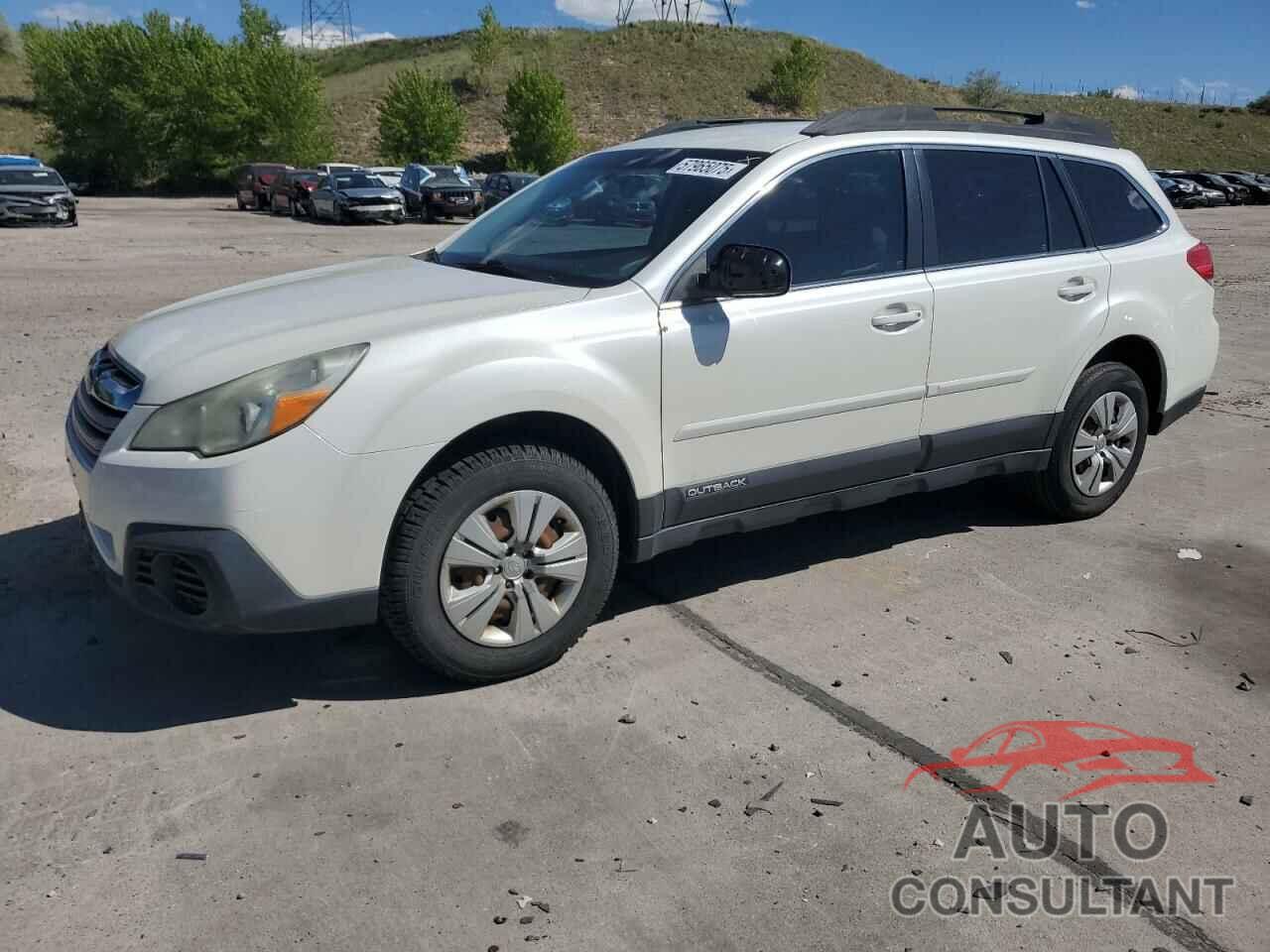 SUBARU OUTBACK 2013 - 4S4BRBACXD3322972