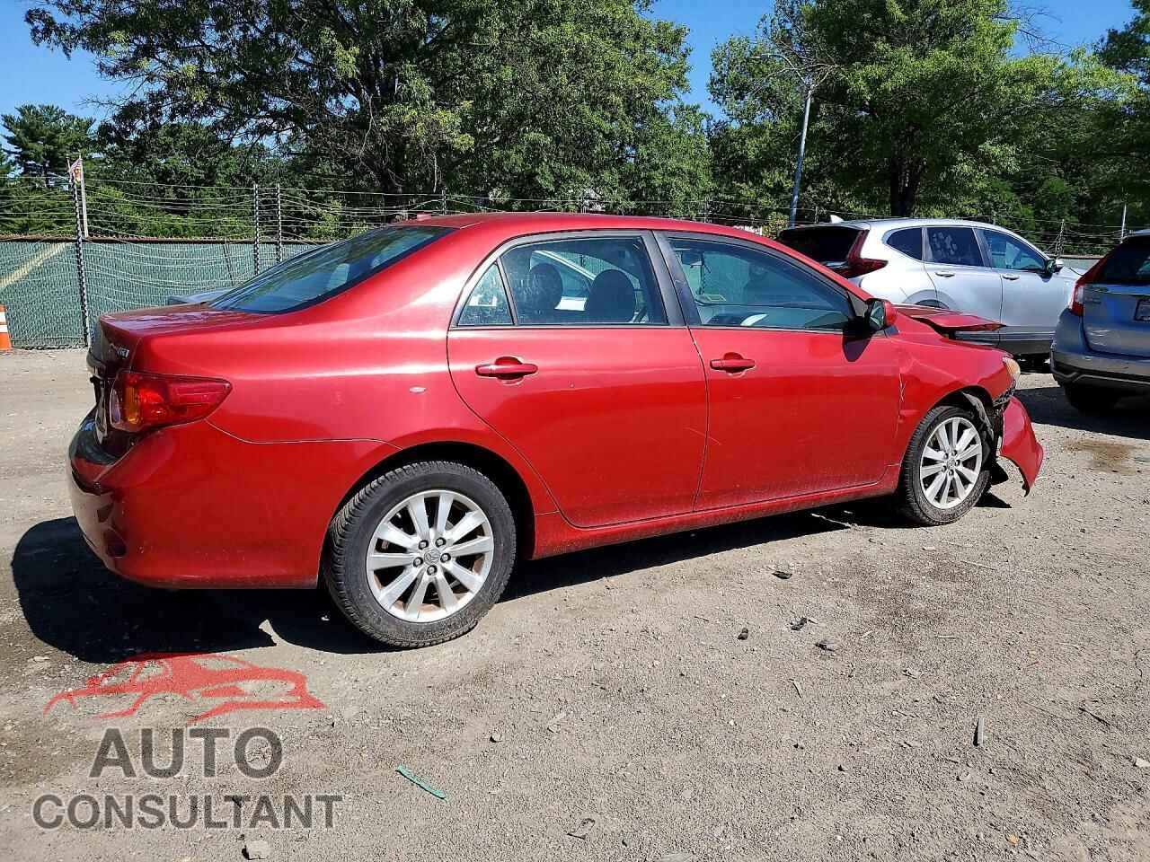 TOYOTA COROLLA 2009 - 2T1BU40E19C058024