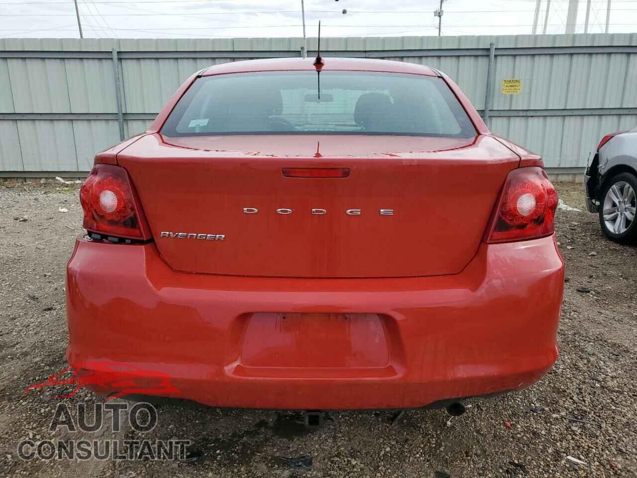 DODGE AVENGER 2013 - 1C3CDZAB4DN533455