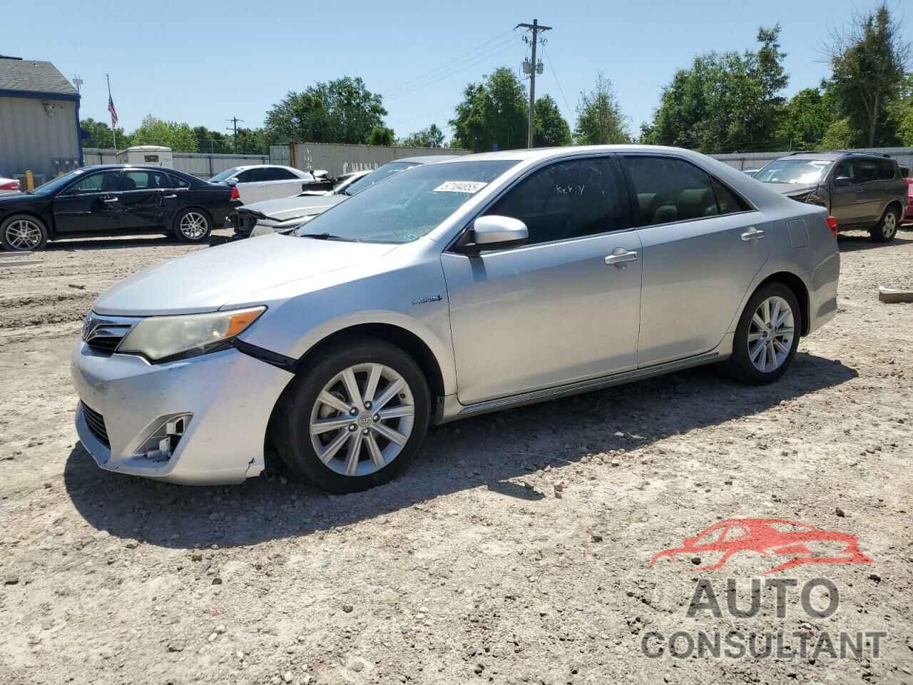 TOYOTA CAMRY 2012 - 4T1BD1FK6CU004204