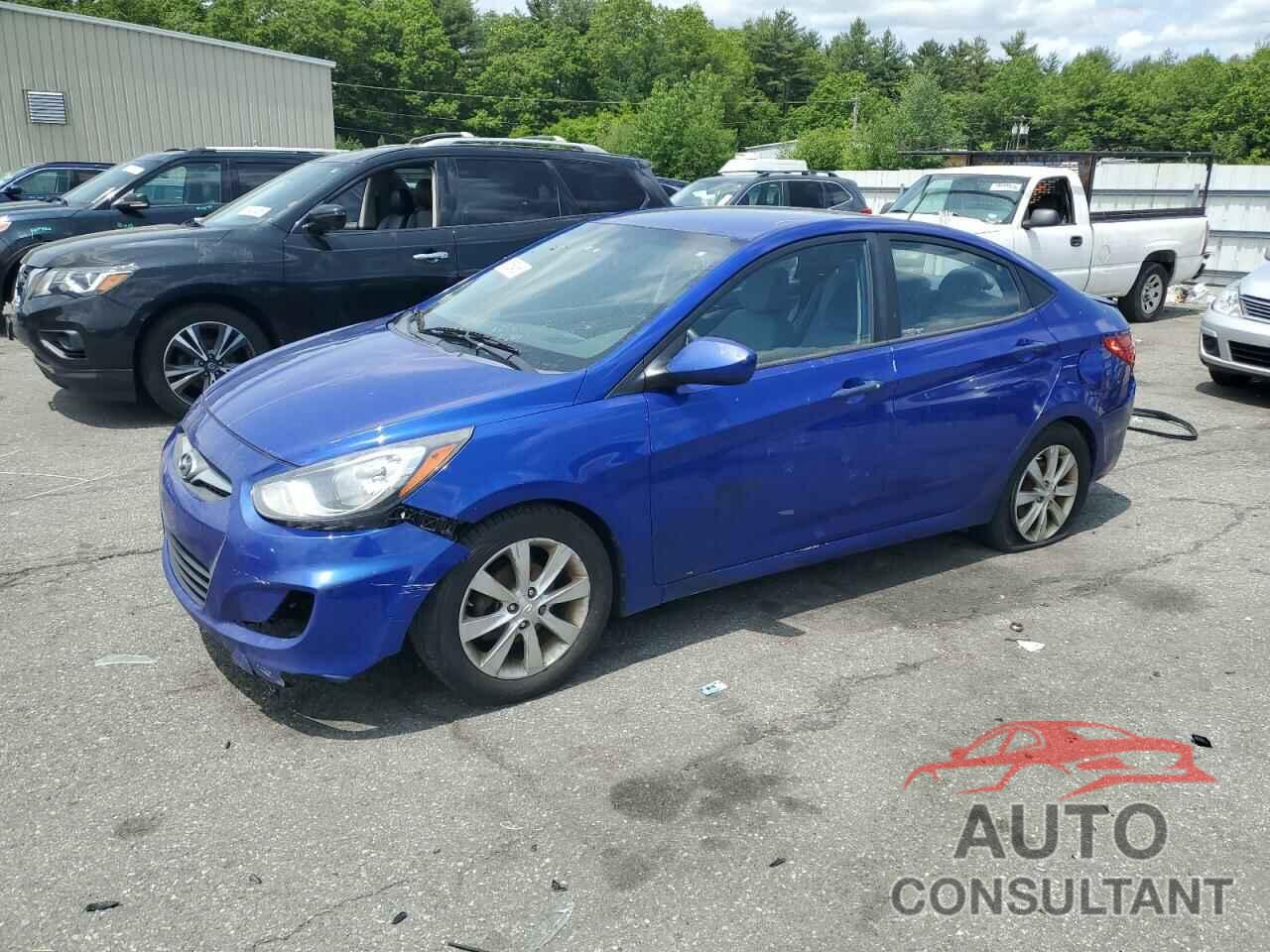 HYUNDAI ACCENT 2013 - KMHCU4AE2DU584401