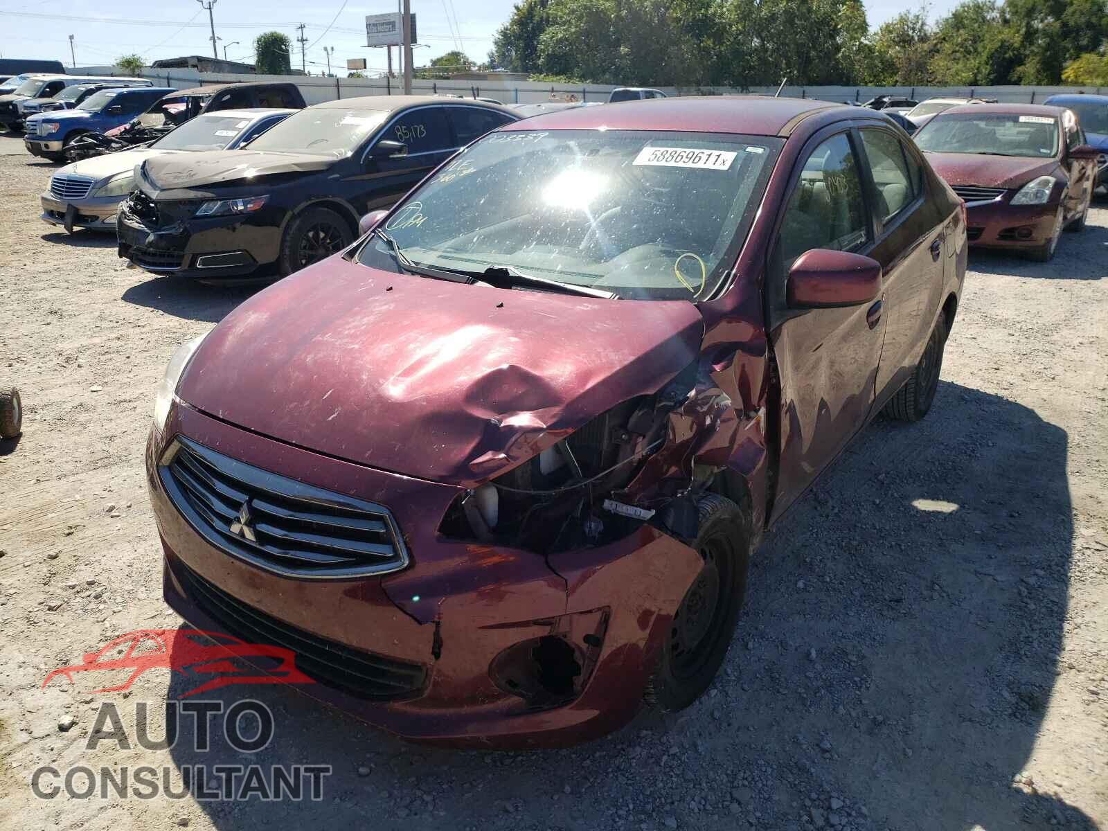MITSUBISHI MIRAGE 2017 - ML32F3FJ7HH003339