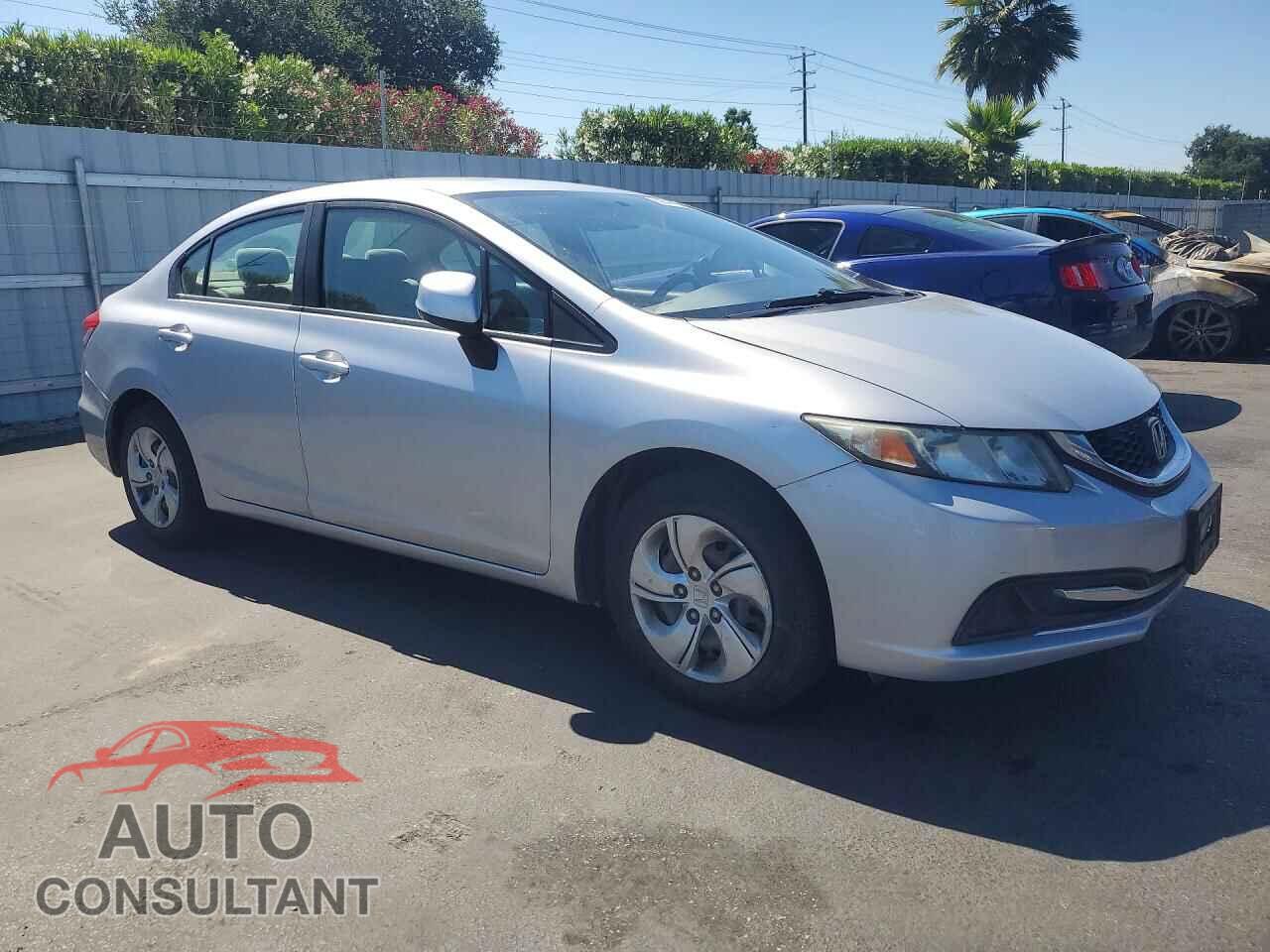 HONDA CIVIC 2013 - 19XFB2F57DE253641