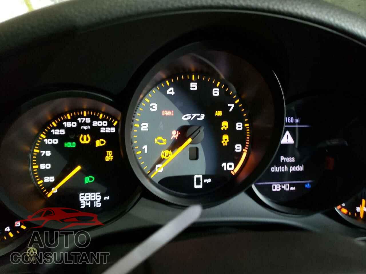 PORSCHE 911 2018 - WP0AC2A92JS176767