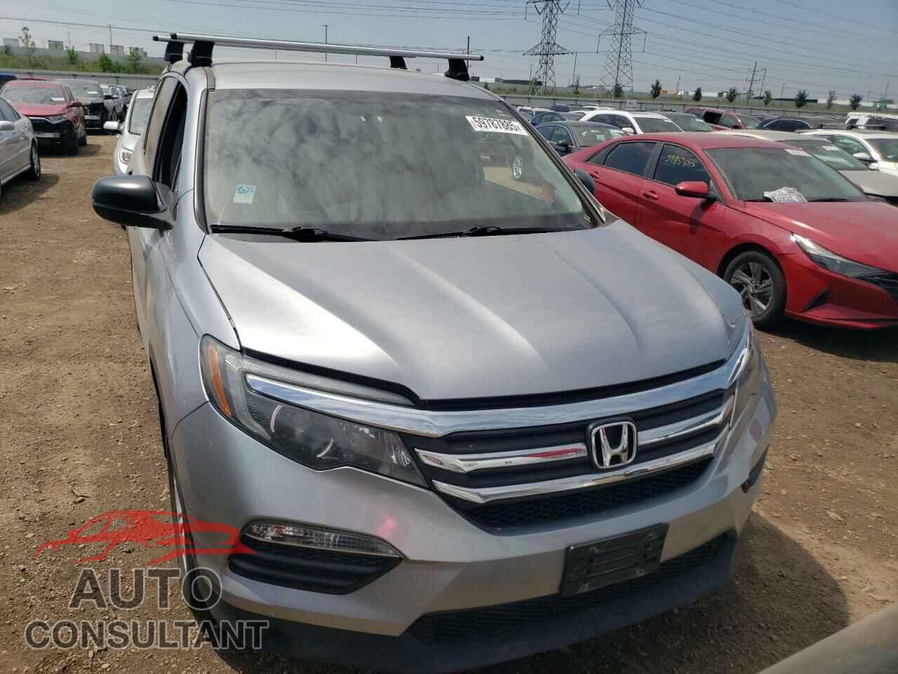 HONDA PILOT 2017 - 5FNYF5H14HB019899