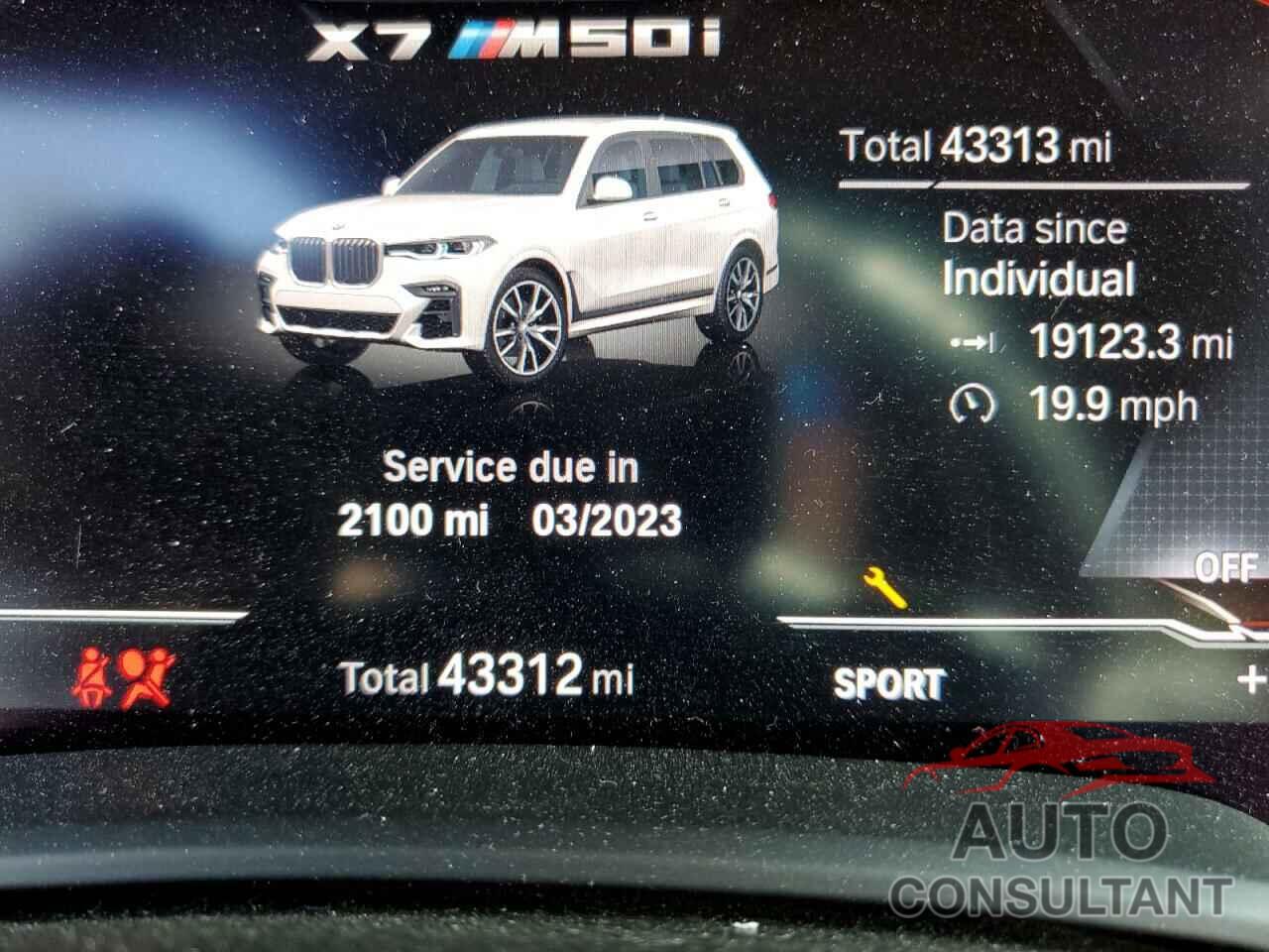 BMW X7 2020 - 5UXCX6C04L9C82684