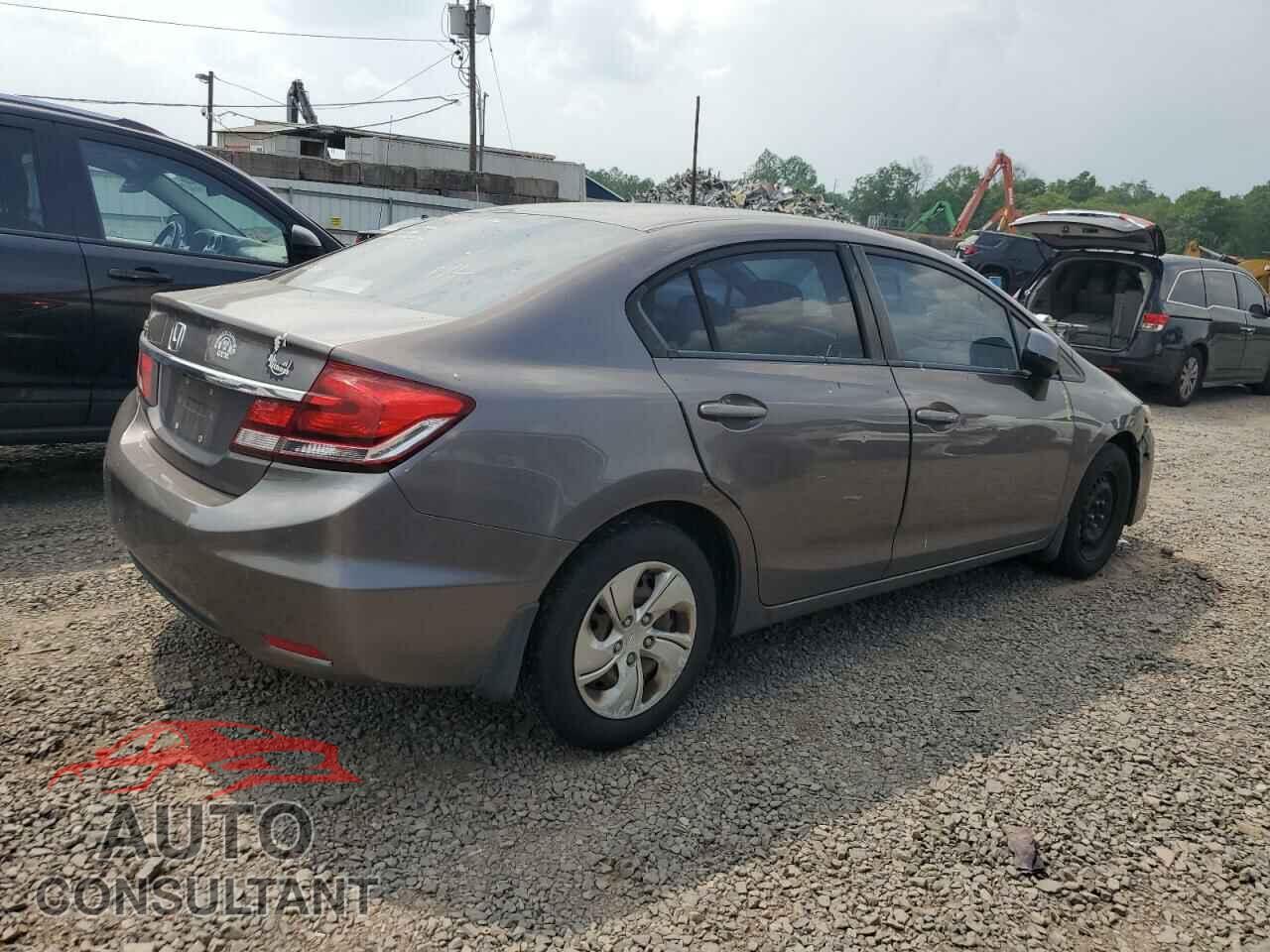 HONDA CIVIC 2013 - 19XFB2F57DE294707