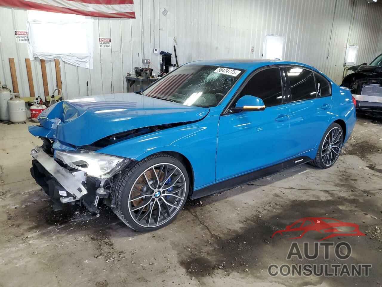 BMW 3 SERIES 2014 - WBA3B9C50EF588227