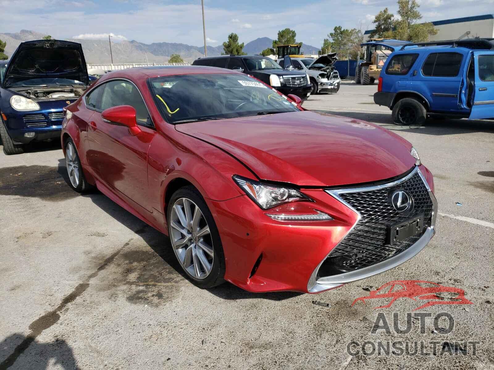 LEXUS RC 2016 - JTHHA5BCXG5003486