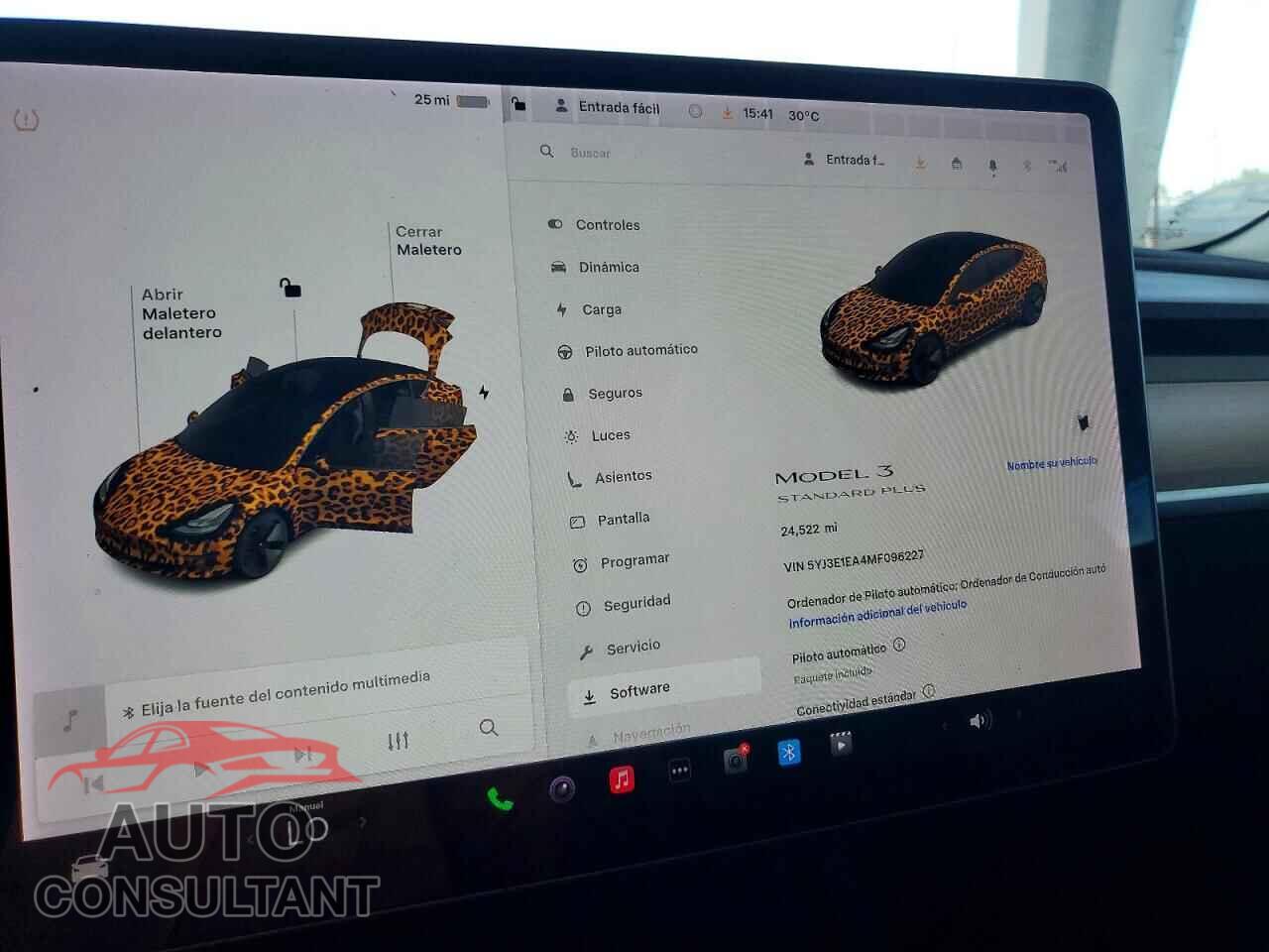 TESLA MODEL 3 2021 - 5YJ3E1EA4MF096227