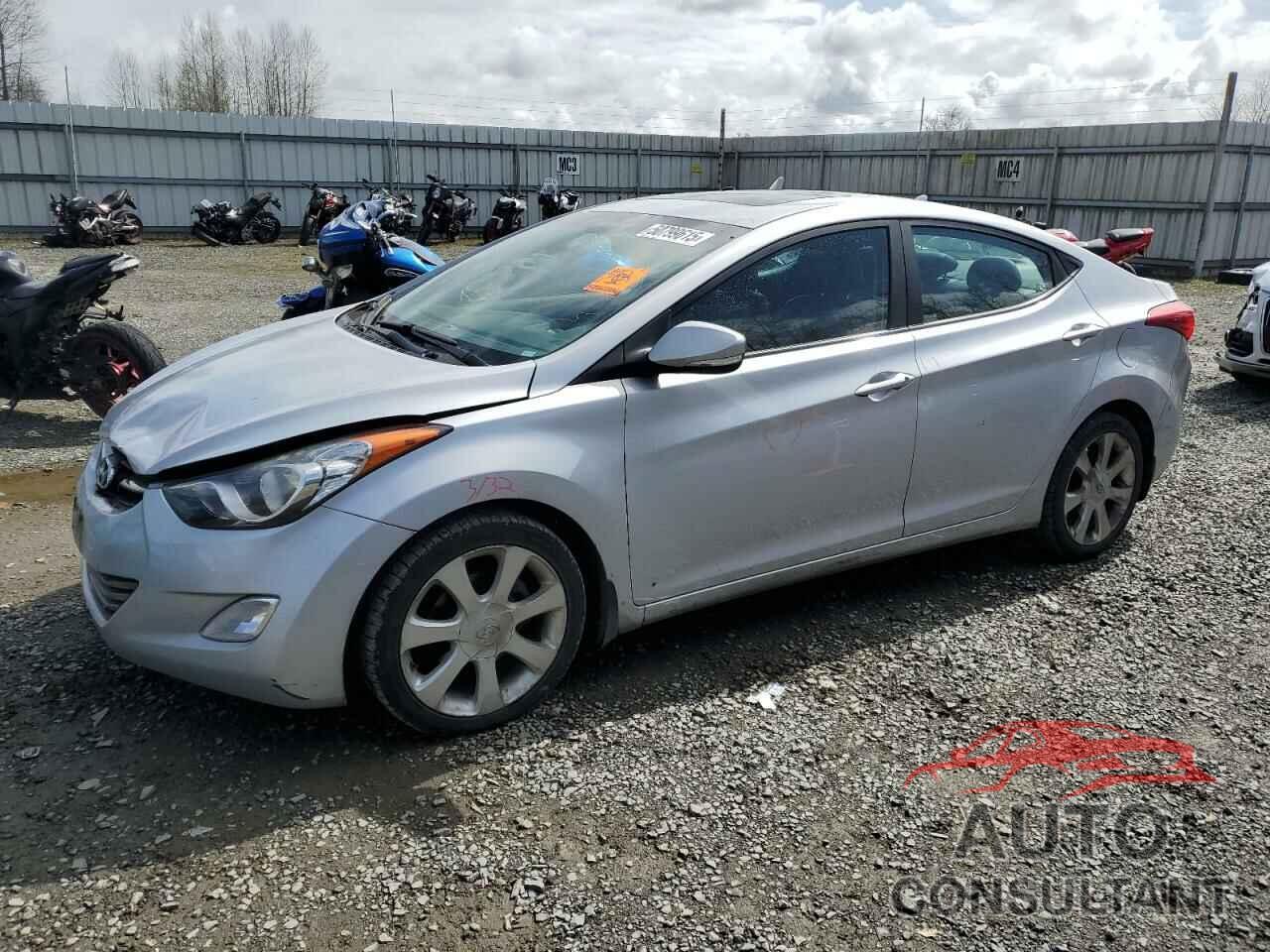 HYUNDAI ELANTRA 2011 - 5NPDH4AE9BH004632