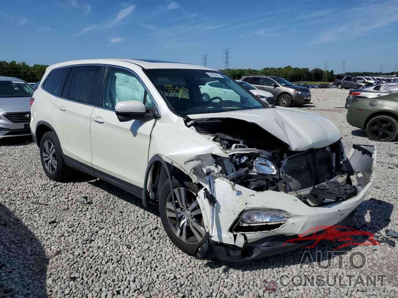 HONDA PILOT 2017 - 5FNYF6H72HB071400