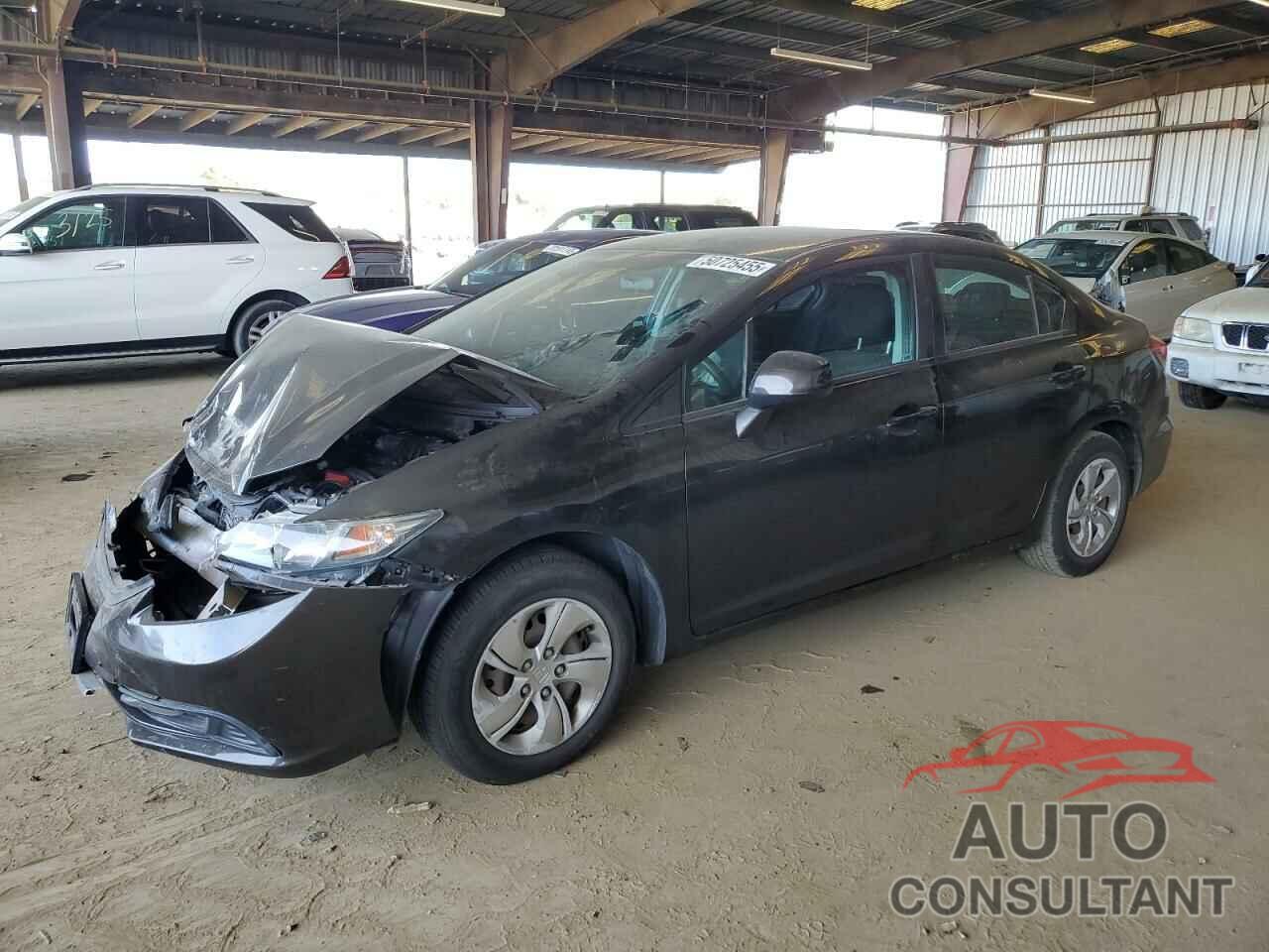 HONDA CIVIC 2013 - 2HGFB2F50DH561434