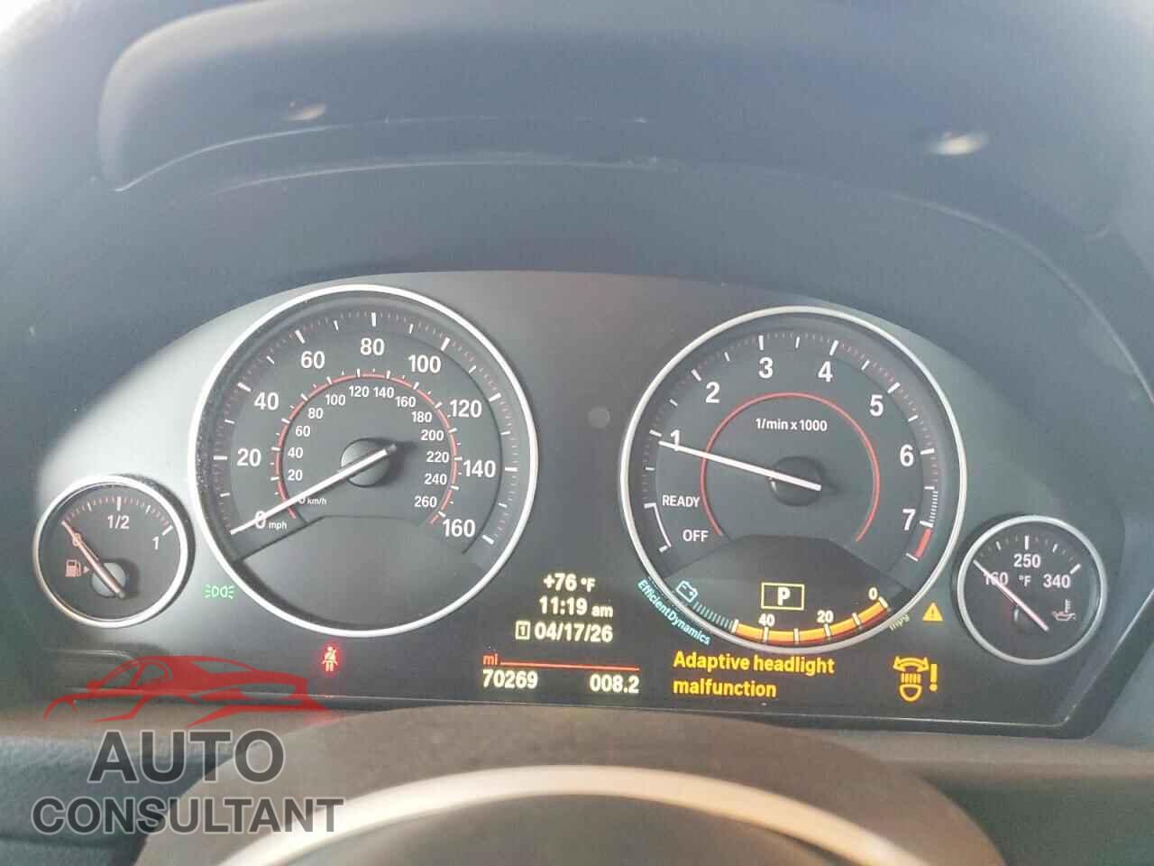 BMW 3 SERIES 2014 - WBA3A9C54EF479370