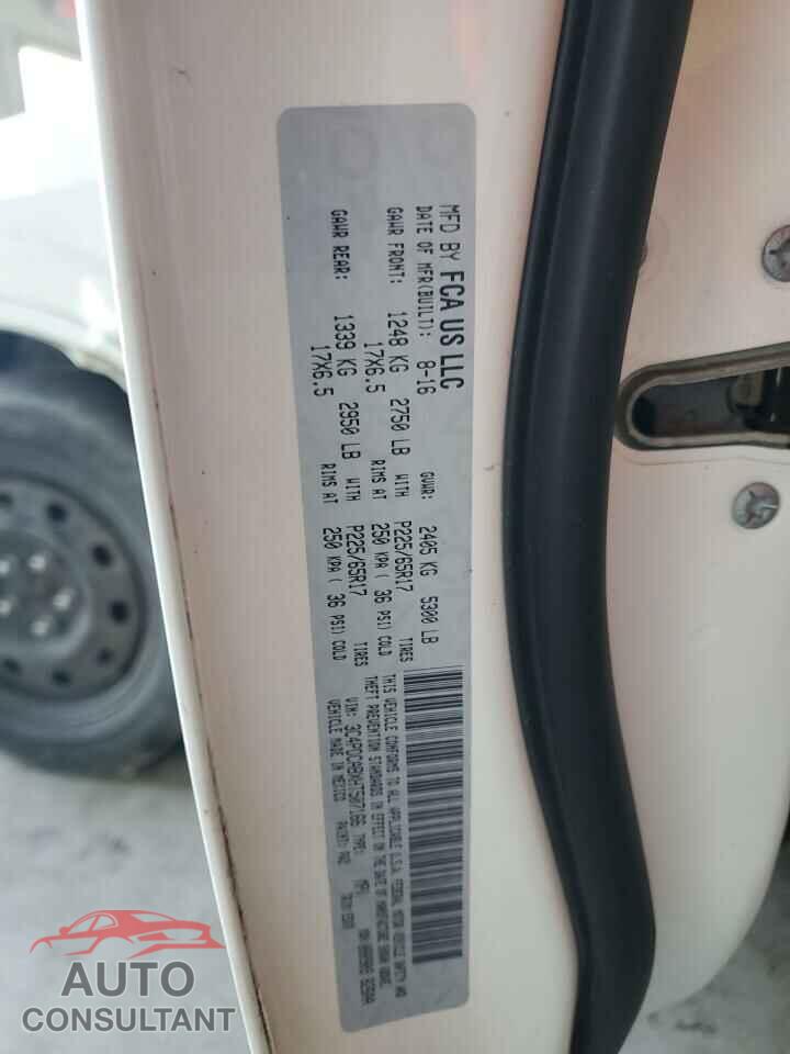 DODGE JOURNEY 2017 - 3C4PDCABXHT507166