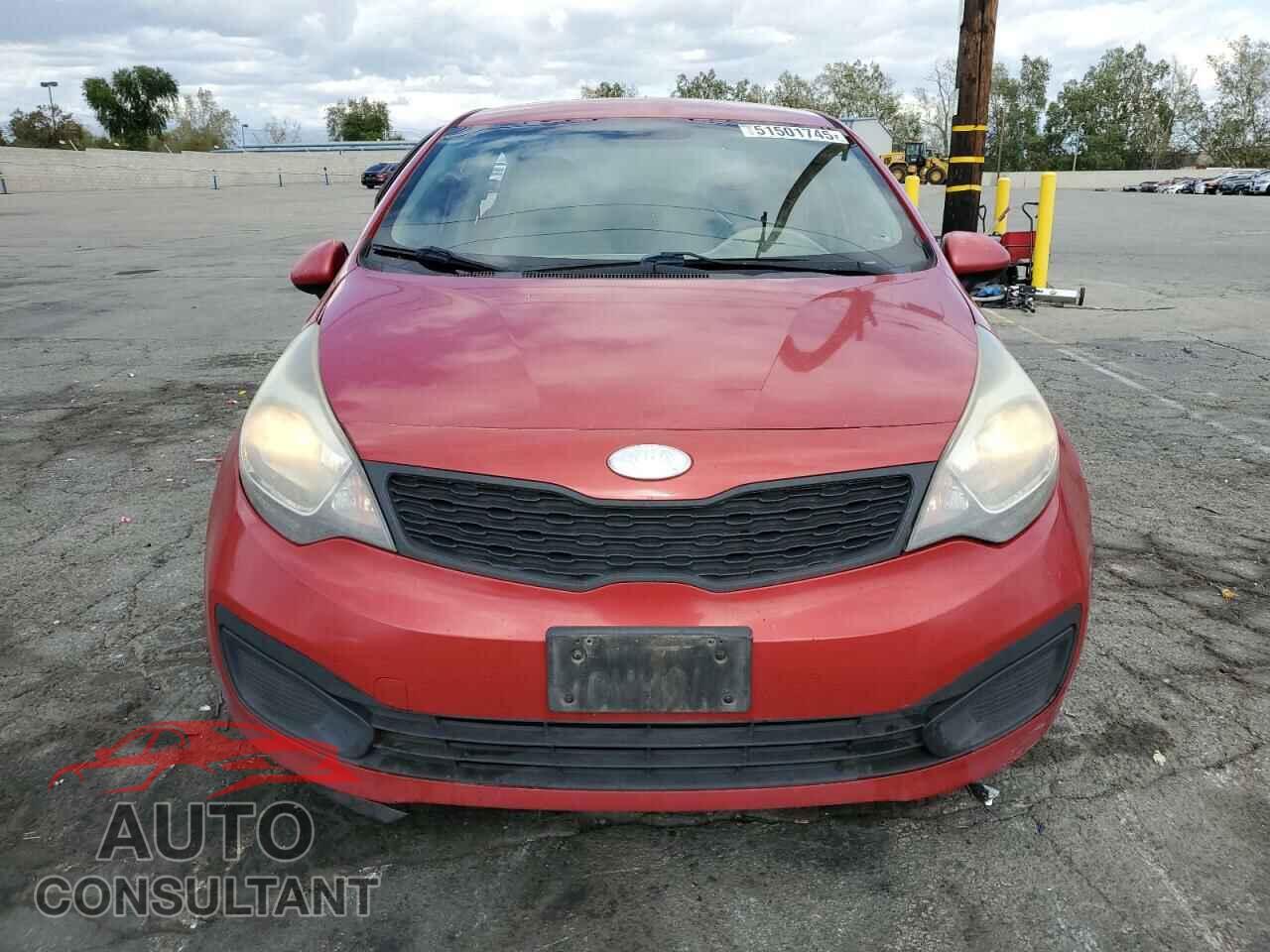 KIA RIO 2013 - KNADM4A38D6310483