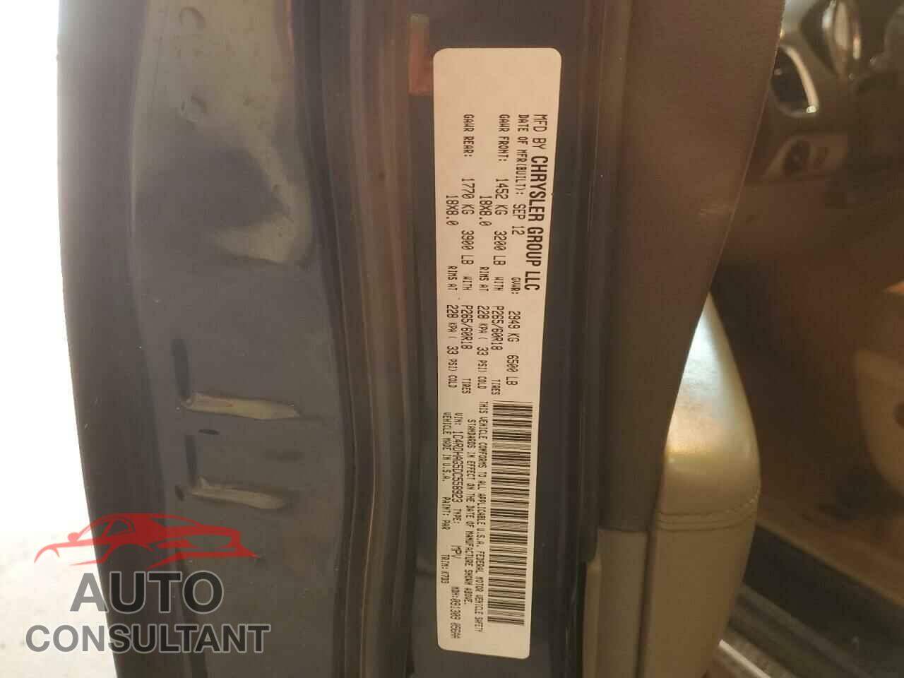DODGE DURANGO 2013 - 1C4RDHAG5DC558923