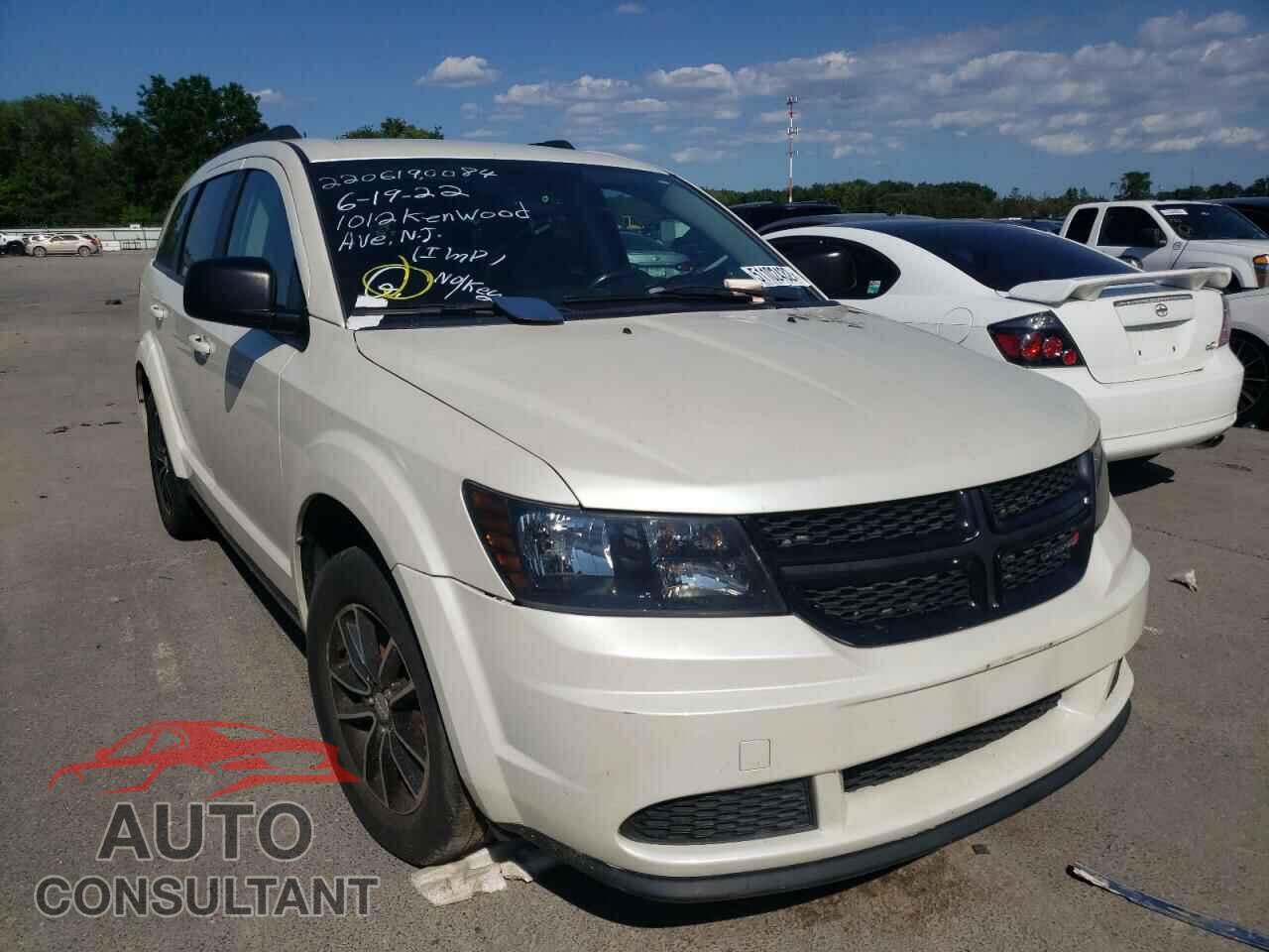 DODGE JOURNEY 2017 - 3C4PDCAB4HT573308