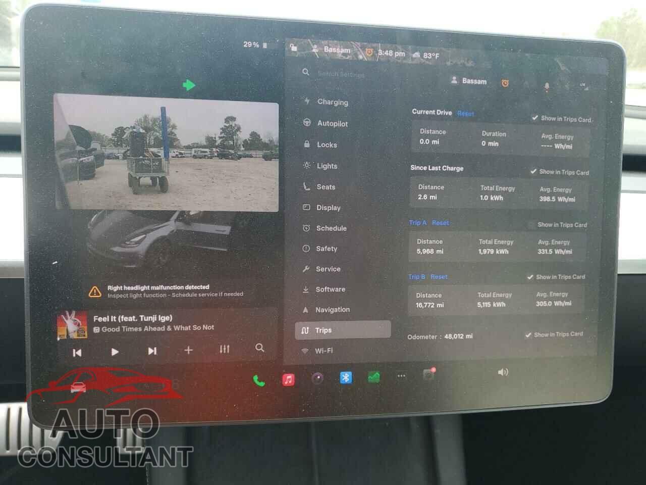 TESLA MODEL 3 2021 - 5YJ3E1EC5MF984986