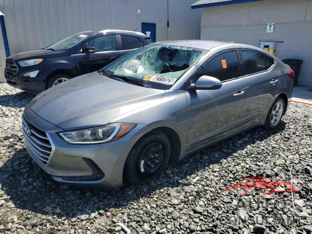 HYUNDAI ELANTRA 2017 - KMHD74LF9HU397440