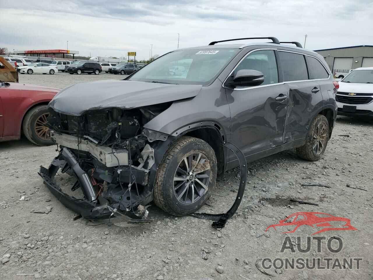 TOYOTA HIGHLANDER 2017 - 5TDJZRFHXHS360719