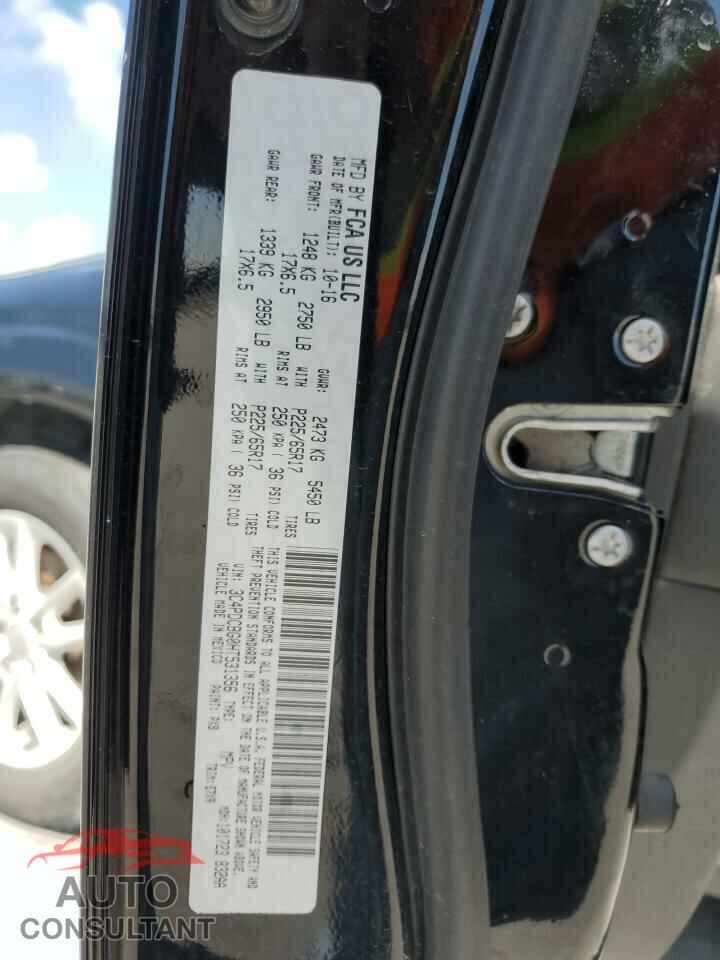 DODGE JOURNEY 2017 - 3C4PDCBG0HT531356