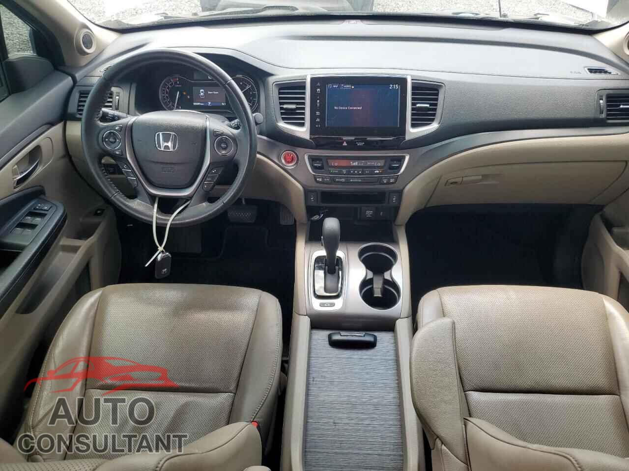 HONDA RIDGELINE 2017 - 5FPYK3F67HB018350