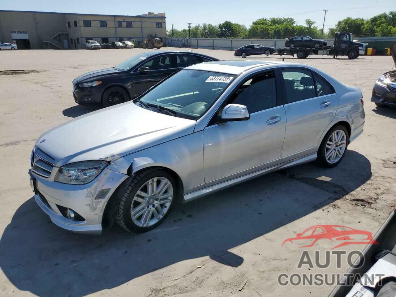 MERCEDES-BENZ C-CLASS 2009 - WDDGF54X09R082196