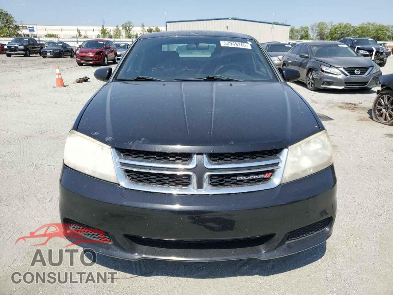 DODGE AVENGER 2012 - 1C3CDZCB3CN314451