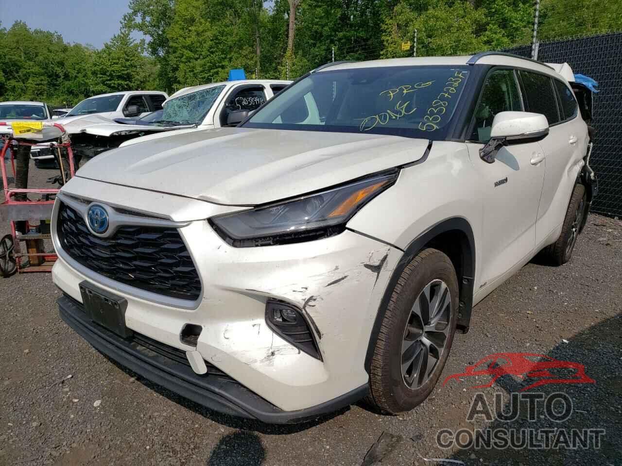 TOYOTA HIGHLANDER 2021 - 5TDGBRCH9MS517699