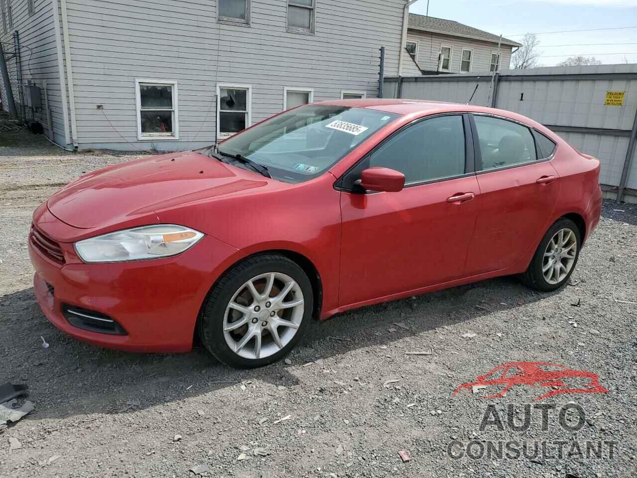 DODGE DART 2013 - 1C3CDFBA9DD241777
