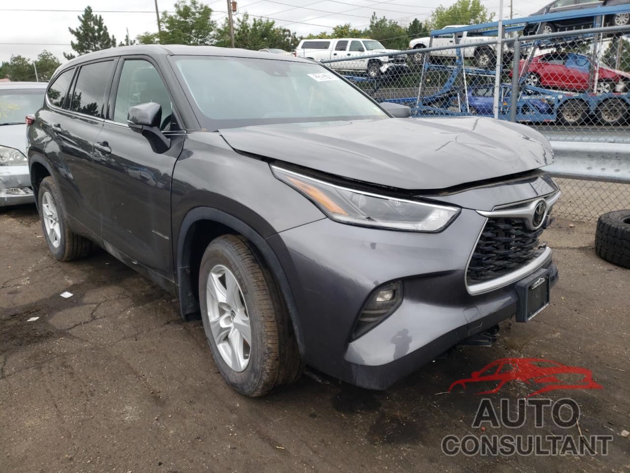 TOYOTA HIGHLANDER 2021 - 5TDBZRBH4MS142196