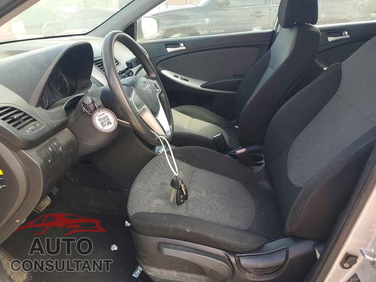 HYUNDAI ACCENT 2012 - KMHCT5AE9CU045488